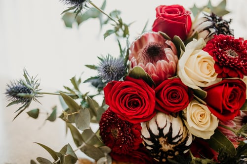 Red colour scheme